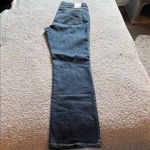 Wrangler Dark Blue Flare Jeans